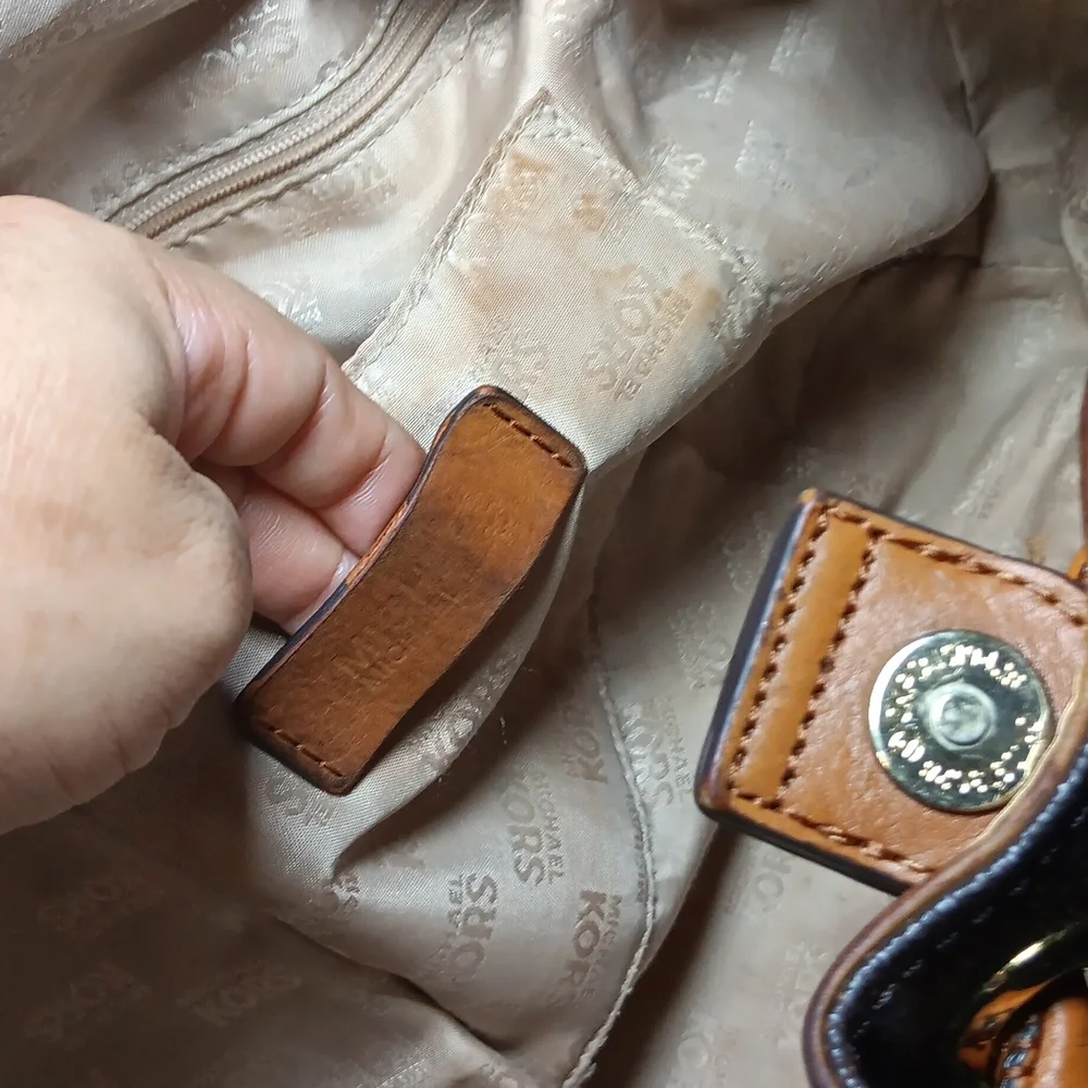 Michael Kors Brown Tote Bag